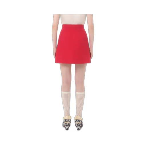Valentino Garavani Crepe Couture Mini Skirt
