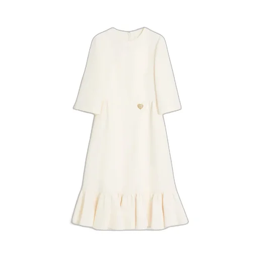 Crepe Couture Midi Dress