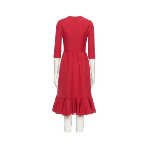 Crepe Couture Midi Dress
