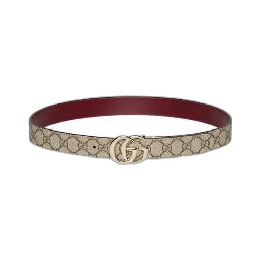 Gucci Reversible Gg Marmont Wide Belt