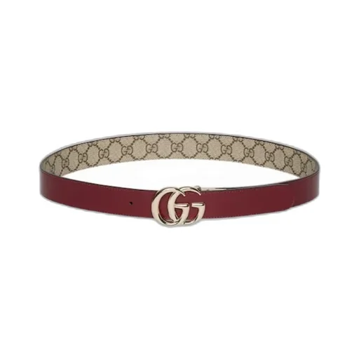 Gucci Reversible Gg Marmont Wide Belt