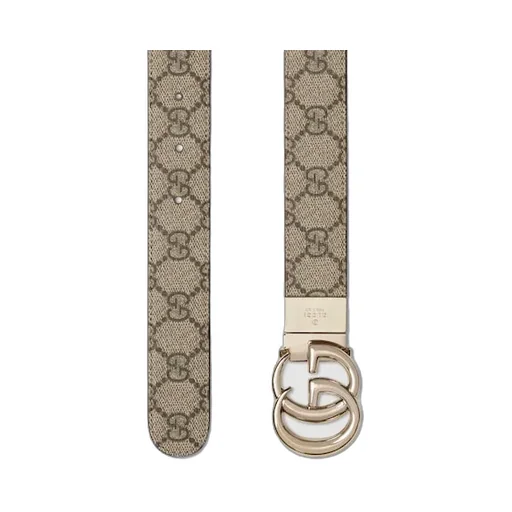 Gucci Reversible Gg Marmont Wide Belt