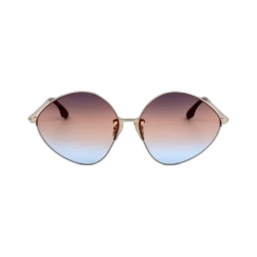 Victoria Beckham Oval-Frame Sunglasses