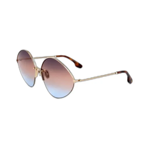Victoria Beckham Oval-Frame Sunglasses