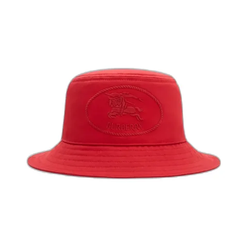 Burberry Logo Embroidered Bucket Hat