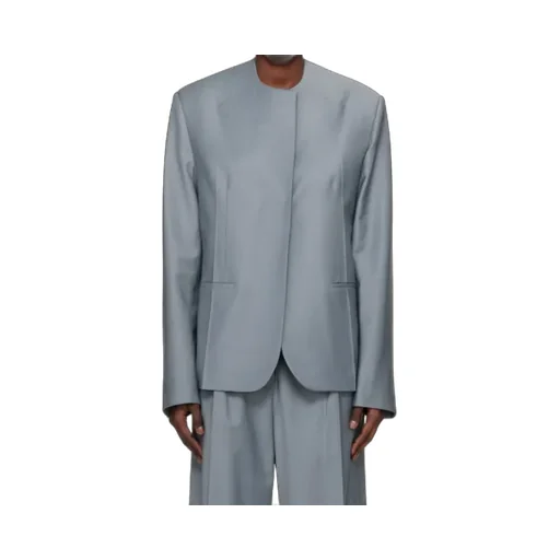 Round-Neck Suit Jacket