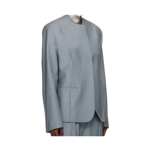 Round-Neck Suit Jacket
