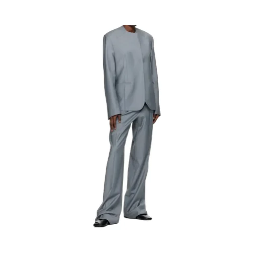 Round-Neck Suit Jacket