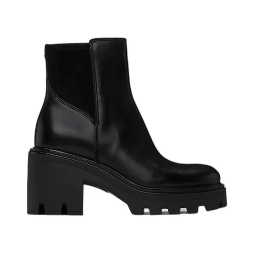 Round Toe Ankle Boots