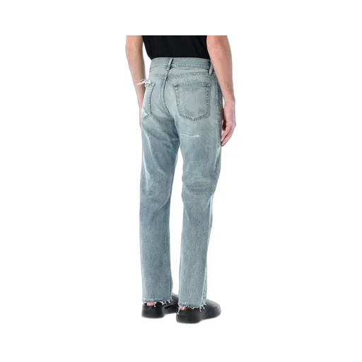 Fear Of God Sraight-Leg Frayed-Edge Jeans