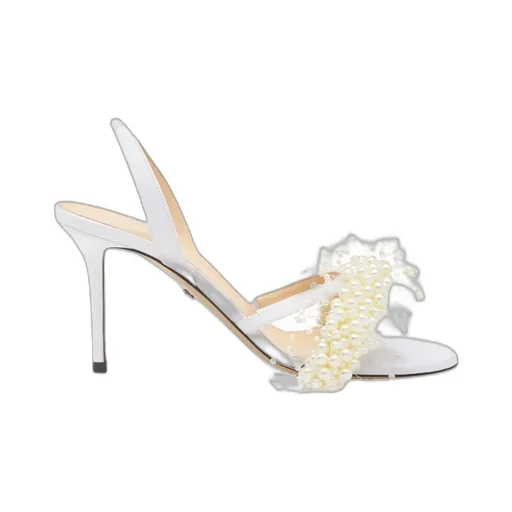 Round Toe High Heel Sandals