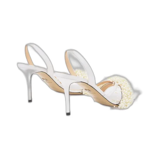 Round Toe High Heel Sandals