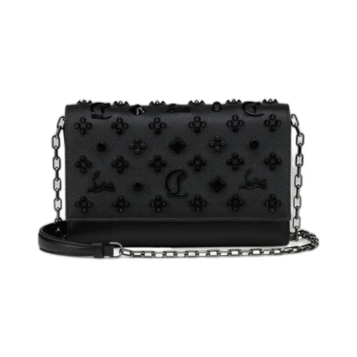 Christian Louboutin Paloma Foldover Top Clutch Bag