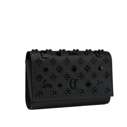 Christian Louboutin Paloma Foldover Top Clutch Bag