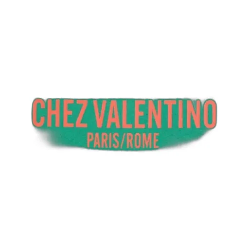 Cotton T-Shirt With Chez Valentino Print