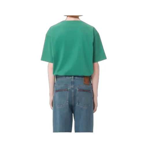 Cotton T-Shirt With Chez Valentino Print