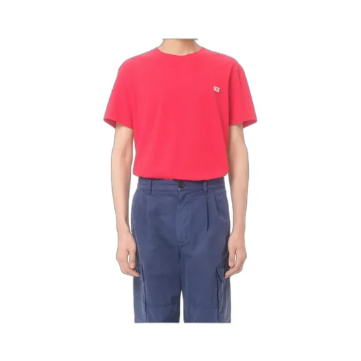 Valentino Logo Patch Crewneck T-Shirt
