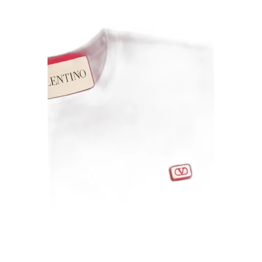 Valentino Logo Patch Crewneck T-Shirt