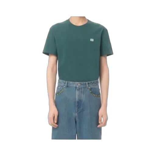 Valentino Garavani Logo Patch Crewneck T-Shirt