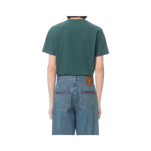 Valentino Garavani Logo Patch Crewneck T-Shirt