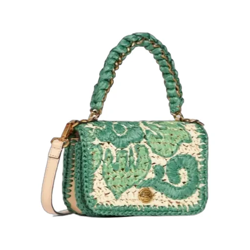 Etro Mini Woven Bond Bag
