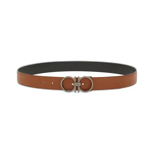 Ferragamo Gancini Buckle Reversible Belt