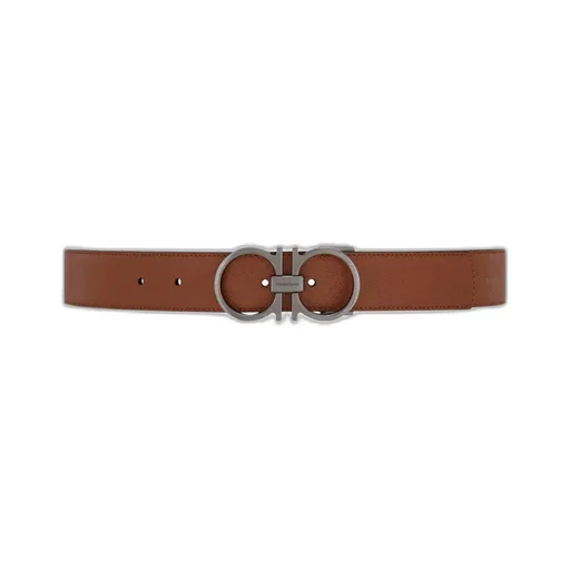 Ferragamo Gancini Buckle Reversible Belt