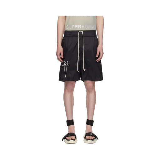 Rick Owens X Champion Drawstring Bermuda Shorts
