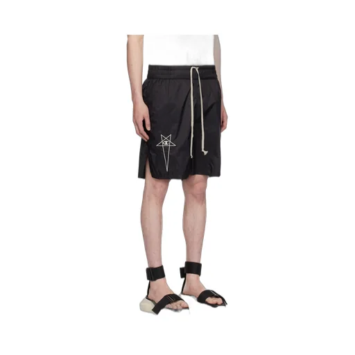 Rick Owens X Champion Drawstring Bermuda Shorts