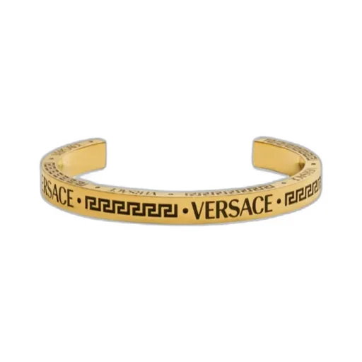 Versace Logo Engraved Bracelet