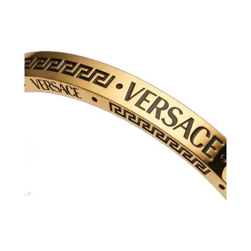 Versace Logo Engraved Bracelet
