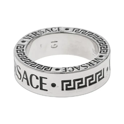 Versace Logo Engraved Ring