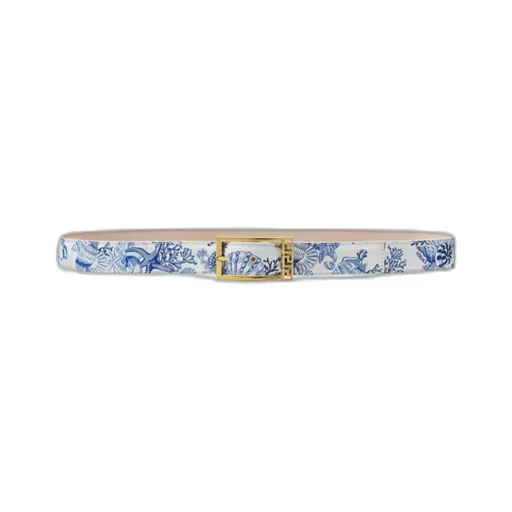 Versace Pattern-Printed Buckle Belt