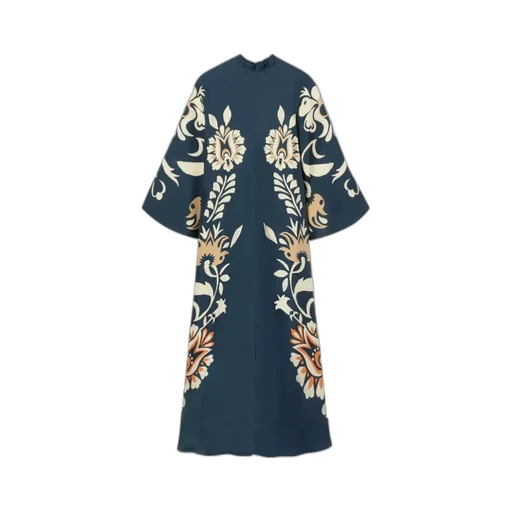 La Doublej Floral V-Neck Dress