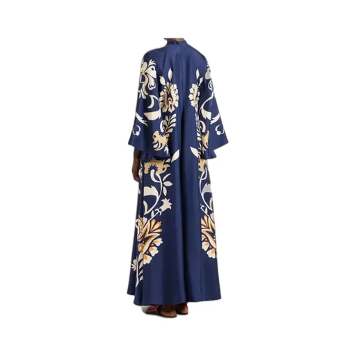 La Doublej Floral V-Neck Dress