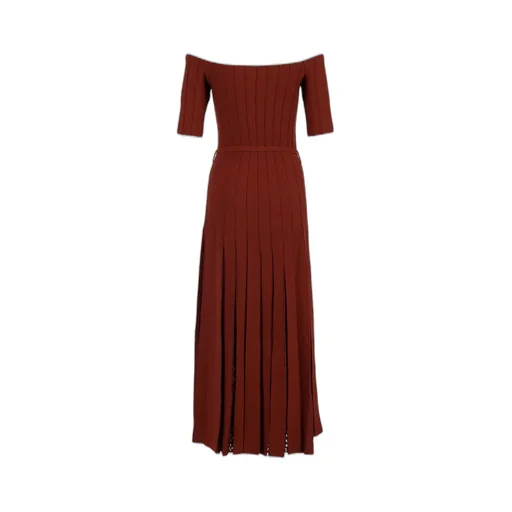 Silk-Blend Dress