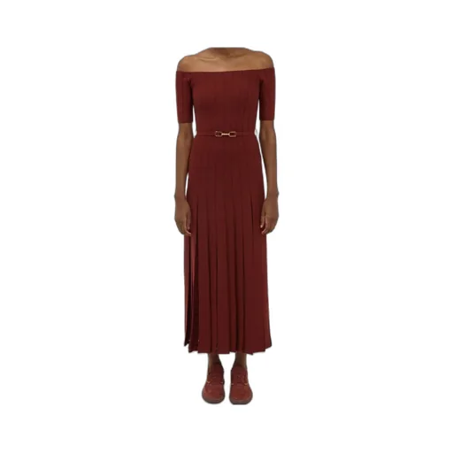 Silk-Blend Dress