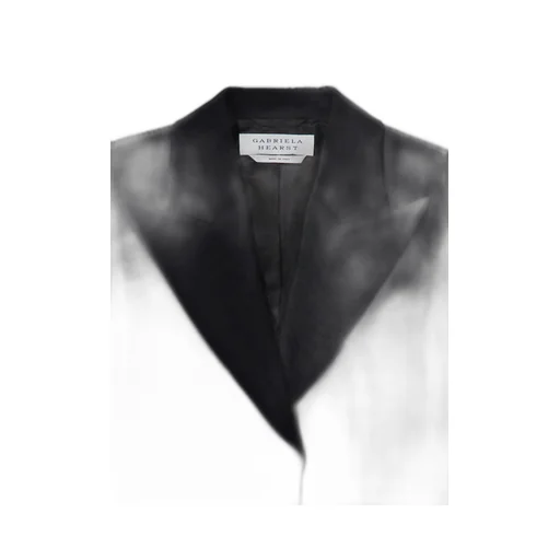 Single-Button Wool Blazer