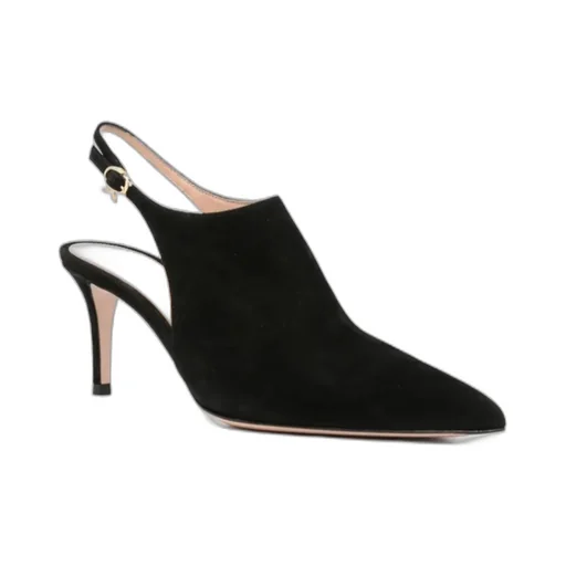 Pointed High-Heeled Sandals