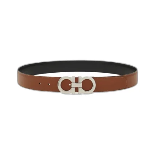 Ferragamo Reversible Gancini Buckle Belt