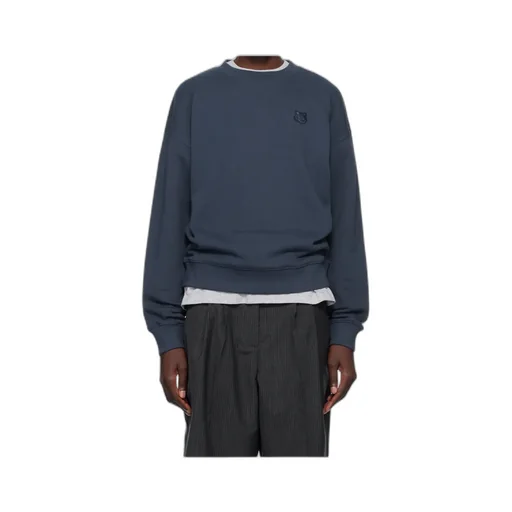 Bold Fox Head-Patch Sweatshirt