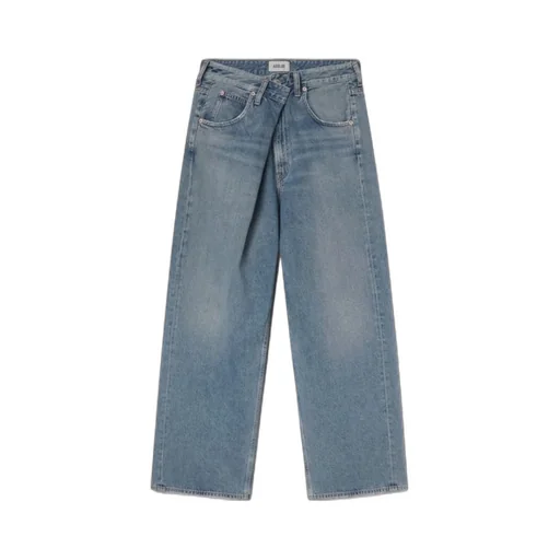 Agolde High-Rise Wide-Leg Jeans