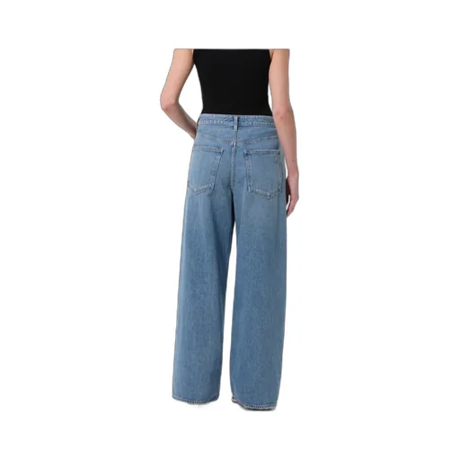 Agolde High-Rise Wide-Leg Jeans