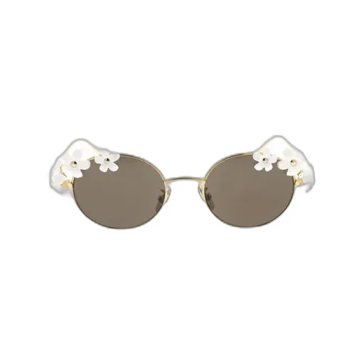 Loewe Daisy Field Oval Frame Sunglasses