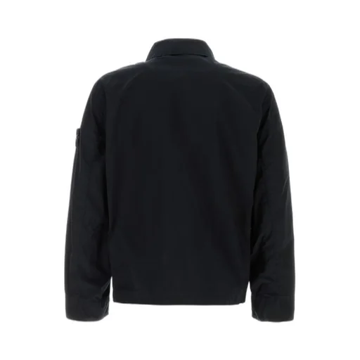 Stone Island Logo Patch Hooded Jacket