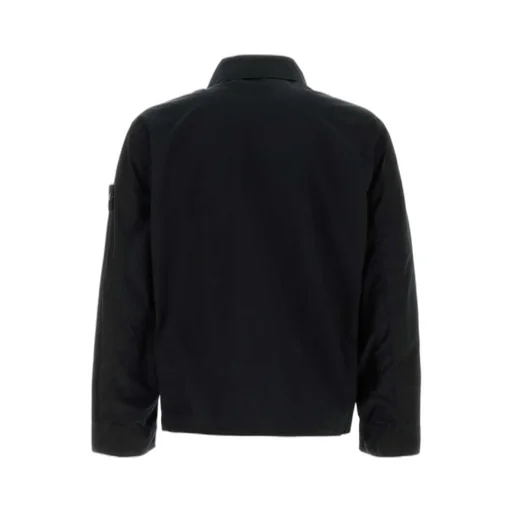 Stone Island Logo Patch Hooded Jacket