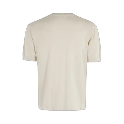 Short-Sleeved Knitted T-Shirt