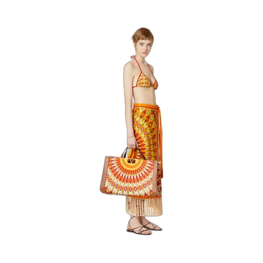 Logo-Printed Skirt