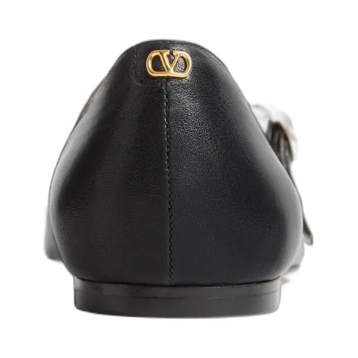 Valentino Garavani Rockstud Bowow Slip-On Ballerina Shoes