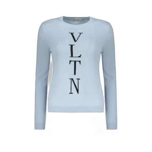 Intarsia-Knit Logo Jumper